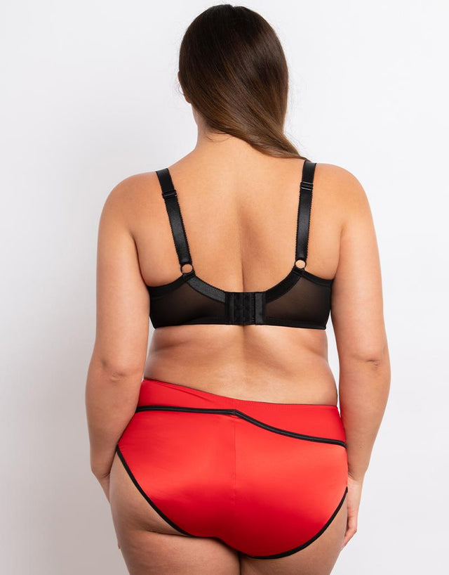 Parfait Charlotte High Waist Brief Racing Red/Black