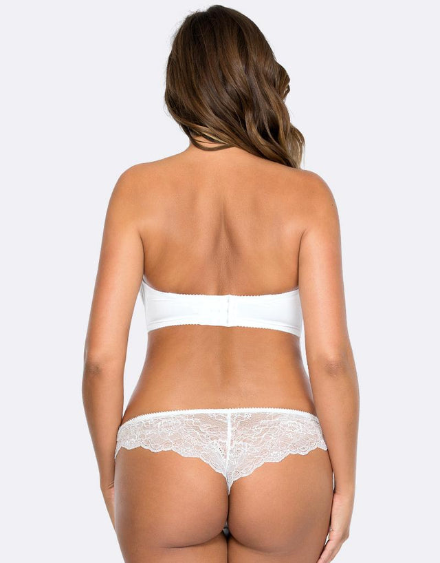 Parfait Elissa Strapless Bra Pearl White