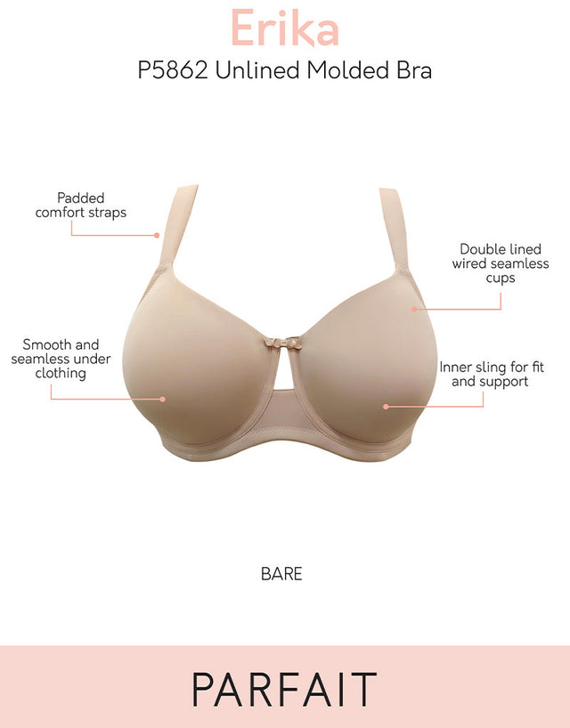 Parfait Erika Unlined Moulded Bra Bare