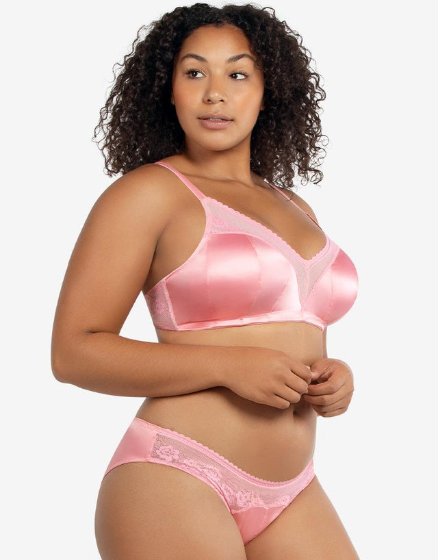 Parfait Jade Padded Bralette Flamingo Pink