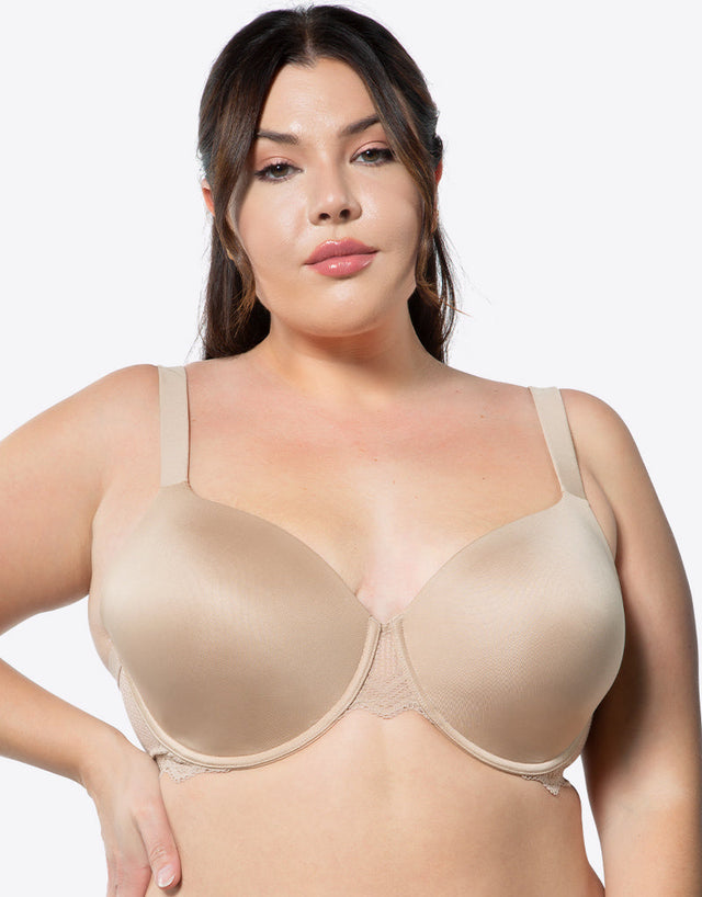 Parfait Lydie Moulded Plunge Bra Latte