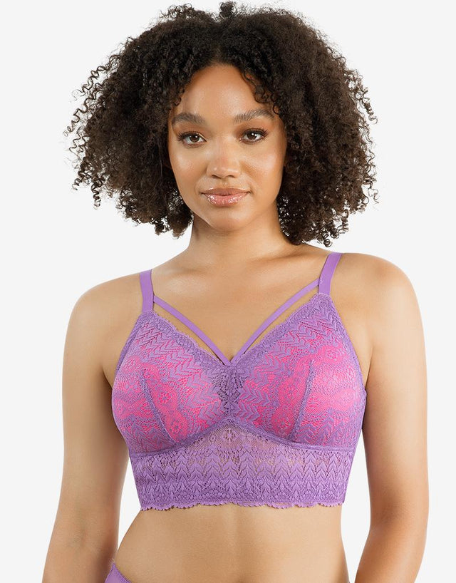 Parfait Mia Lace Bralette Light Orchid