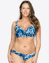 Parfait Oceane Bikini Brief Splash Print Blue