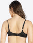 Parfait Pearl Unlined Seamless Minimizer Bra Black