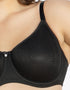 Parfait Pearl Unlined Seamless Minimizer Bra Black