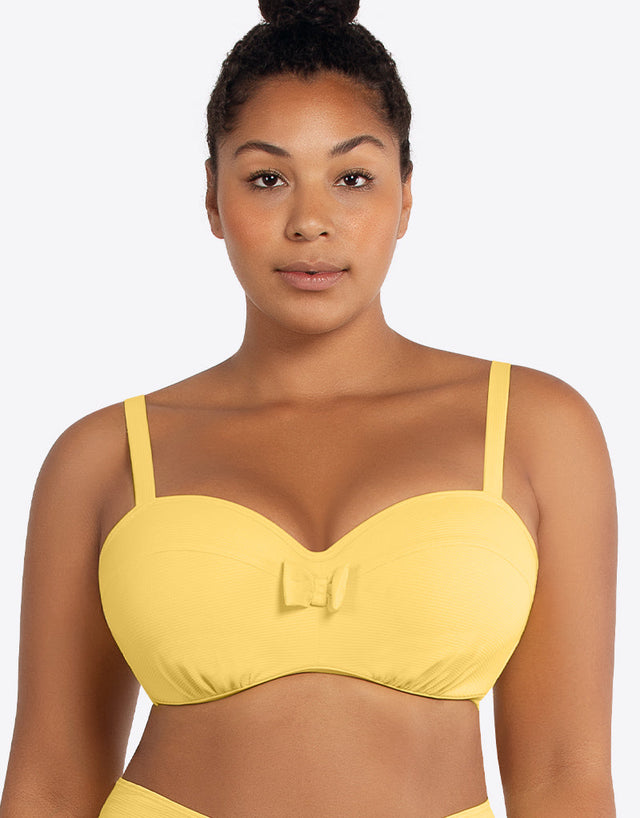 Parfait Vivien Balconette Bikini Top Lemon Drop