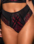 Pour Moi After Hours High Waist Brief Red/Black