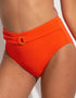 Pour Moi Cali High Waist Control Bikini Brief Orange