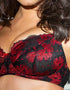 Pour Moi Decadence Underwired Bra Red/Black