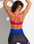 Pour Moi Energy Elevate Zip Front Sports Bra Red/Cherry
