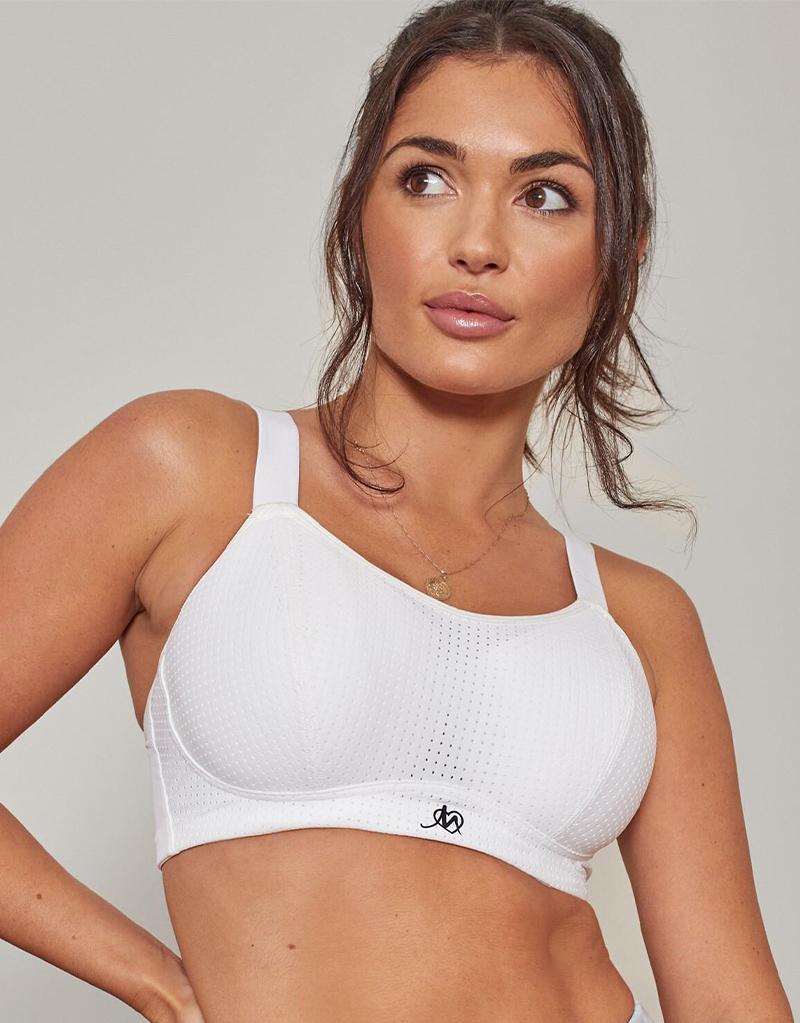 Pour Moi Energy Empower Lightly Padded Convertible Sports Bra White –  Brastop US