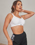 Pour Moi Energy Empower Lightly Padded Convertible Sports Bra White