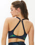 Pour Moi Energy Rush Underwired Sports Bra Navy Fern