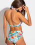 Pour Moi Heatwave Fold Over Tie Bikini Brief Tahiti Green