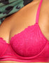 Pour Moi Revolution Underwired Bra Hot Pink