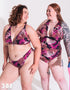 Curvy Kate Pool Party Non Wired Triangle Bikini Top Print Mix