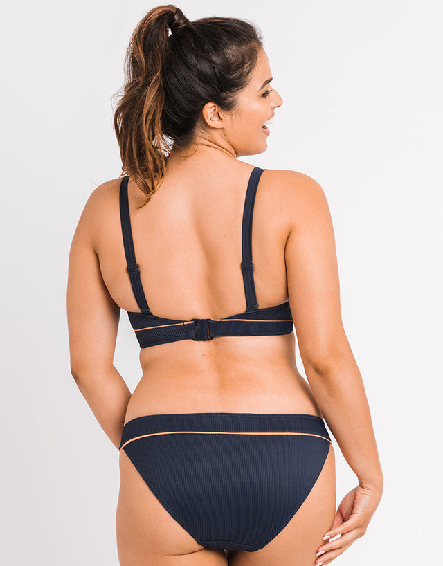 Curvy Kate Poolside Classic Bikini Brief Navy/Coral