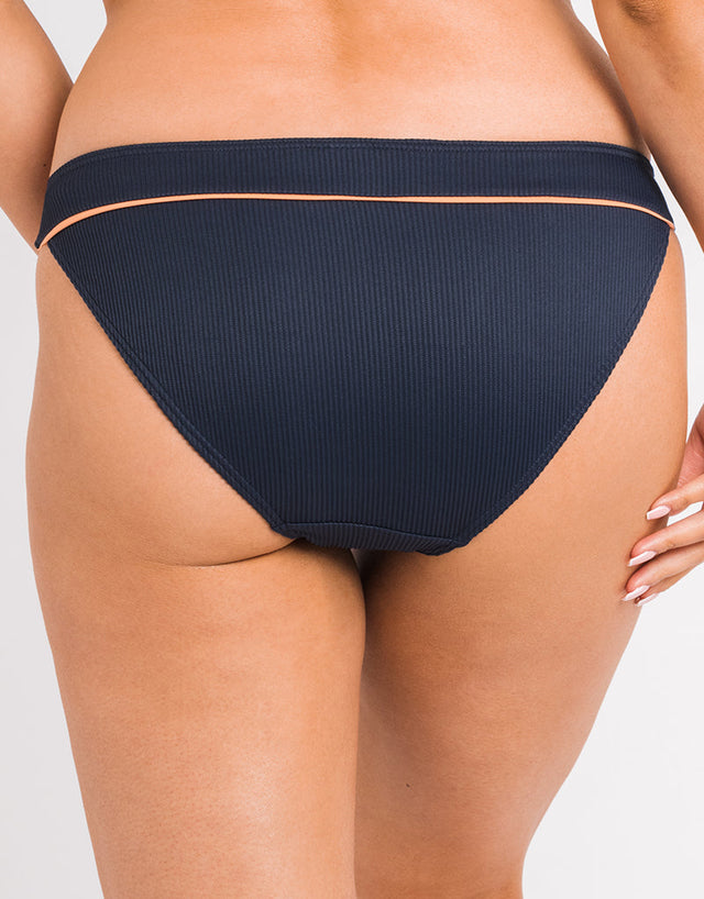 Curvy Kate Poolside Classic Bikini Brief Navy/Coral