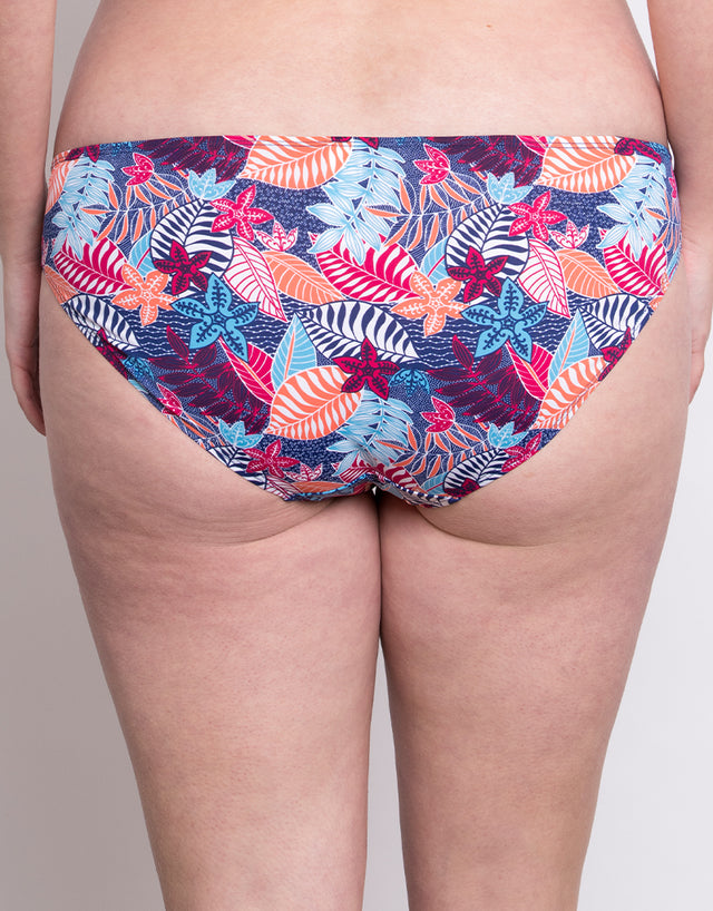 Flirtelle Antigua Reef Classic Bikini Brief Navy Print