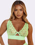 Rougette by Tutti Rouge Julisa Bralette Lime Green