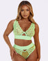 Rougette by Tutti Rouge Julisa High Waist Brief Lime Green