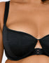 Scantilly by Curvy Kate Brazen Half Cup Bra Black