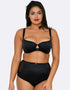 Scantilly by Curvy Kate Brazen Half Cup Bra Black