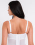 Scantilly Fascinate Plunge Basque White