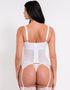 Scantilly Fascinate Plunge Basque White