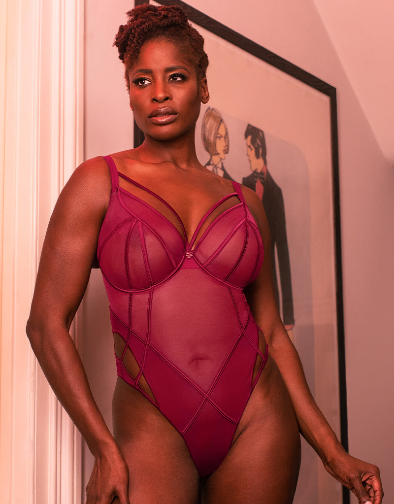 ☆専用☆BIOTOP Lingerie sheer body suit VASILISA - SHEER LINGERIE BODYSUIT