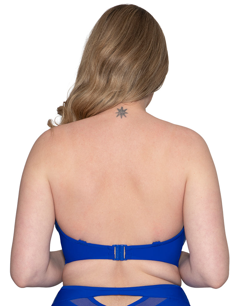 Curvy Kate Sunseeker Padded Bandeau Bikini Top Monochrome – Brastop US