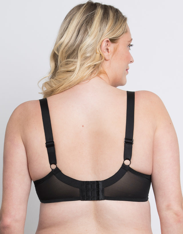 Flirtelle Thalia Balcony Bra Black