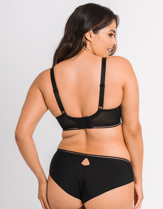 Curvy Kate Top Spot Short Black