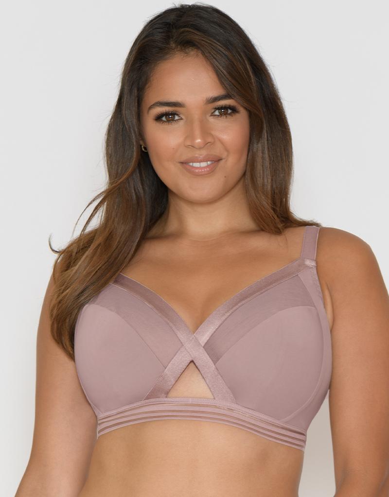 Curvy Kate  D-K Cup on X: Monday ✔️ Unwind bralette ✔️ The soft elastic  neckline offers an ease of fit, while the powermesh lined bottom cups and  deeper underband give added